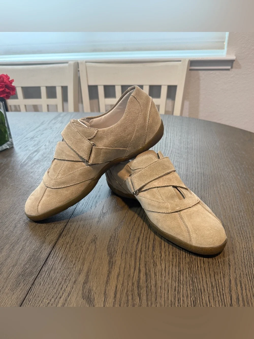 Bruno Magli Taupe Suede Men's Slip-On Loafers
